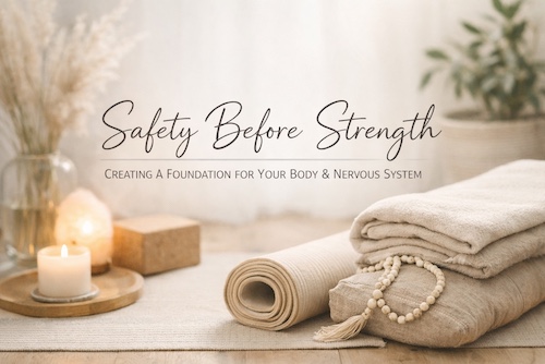 Learn why Safety before Strength is important.